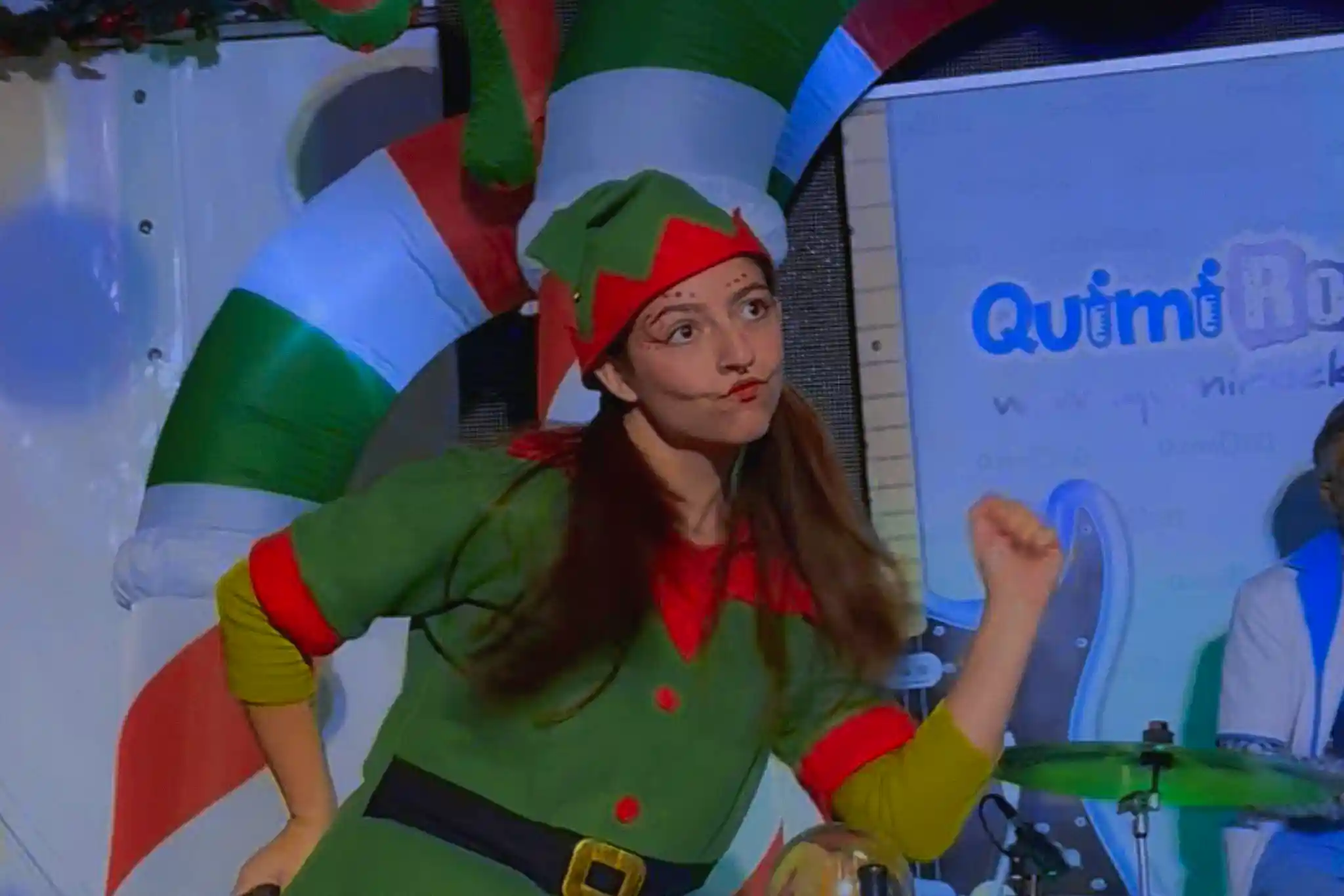 Duende navideño QuimiRock